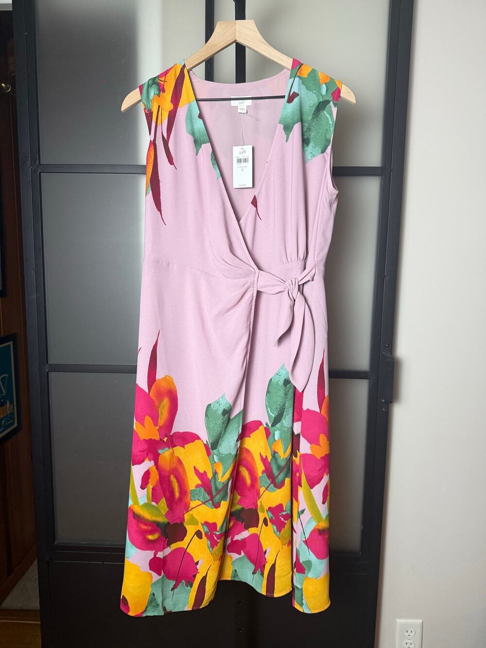 NWT Christian Siriano for J. Jill Wrap Floral Dress Size Small